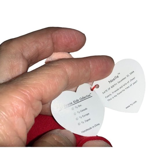 TY “Noelle” Beanie Kids Plush Toy Girl Christmas Tree w/ TAG - Picture 4 of 10